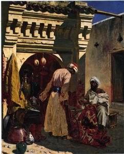 unknow artist Arab or Arabic people and life. Orientalism oil paintings 150 France oil painting art